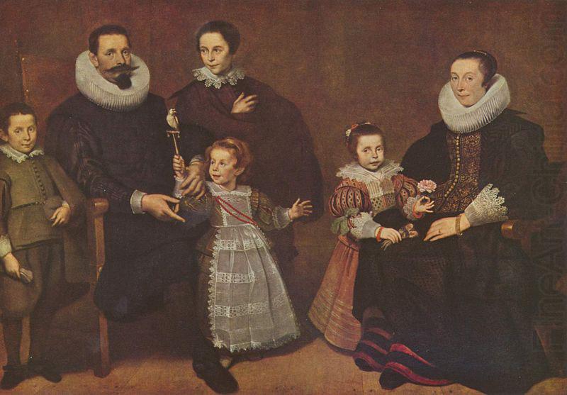 Cornelis de Vos Familienportrat china oil painting image